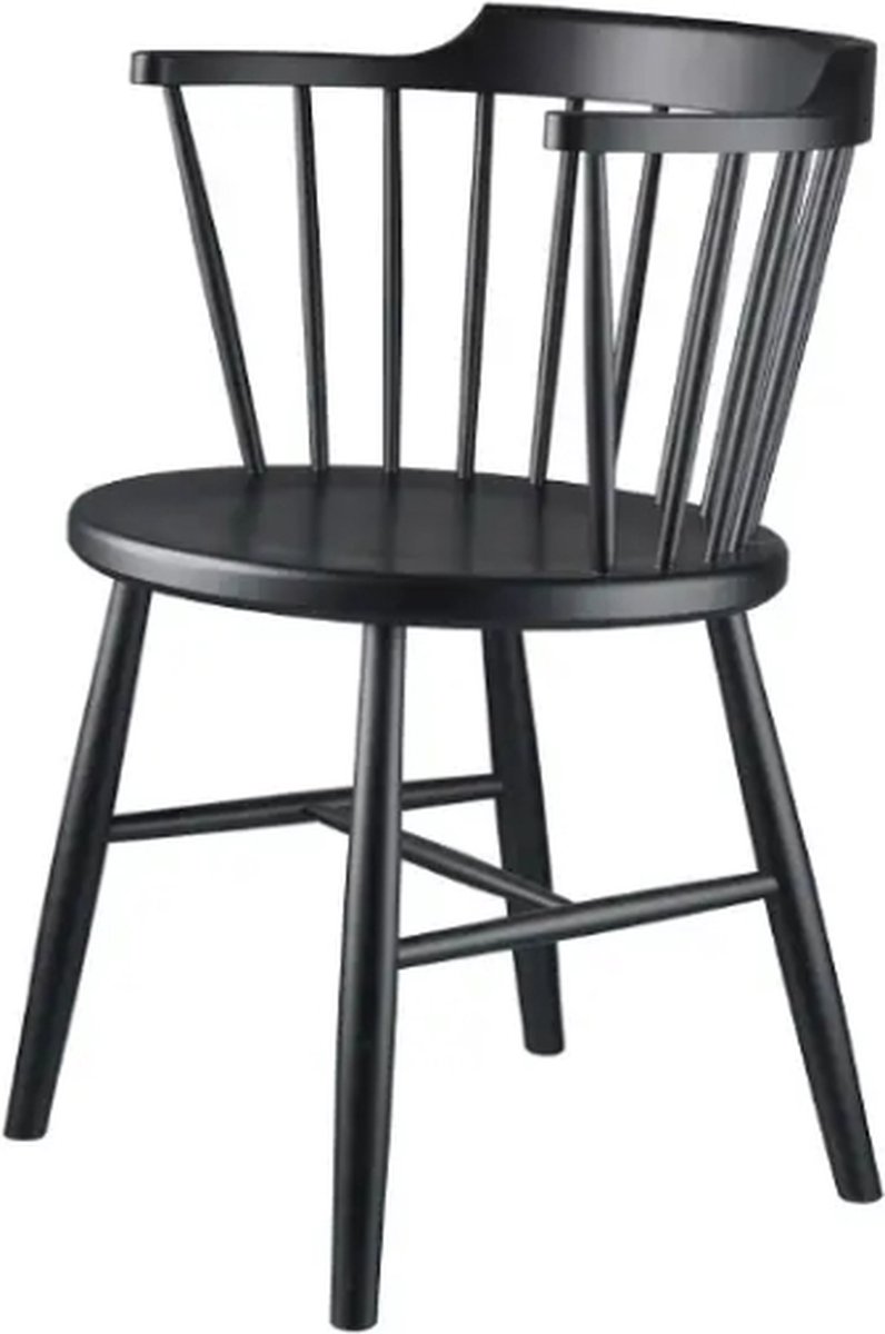 FDB Møbler Silla J18 Beech black painted