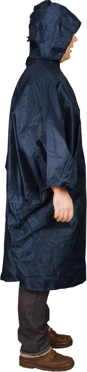 TravelSafe Basic Płaszcz Przeciwdeszczowy XL, granatowy
