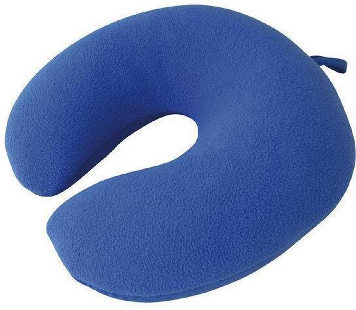 Poduszka podróżna TravelSafe, polar/spandex, niebieska