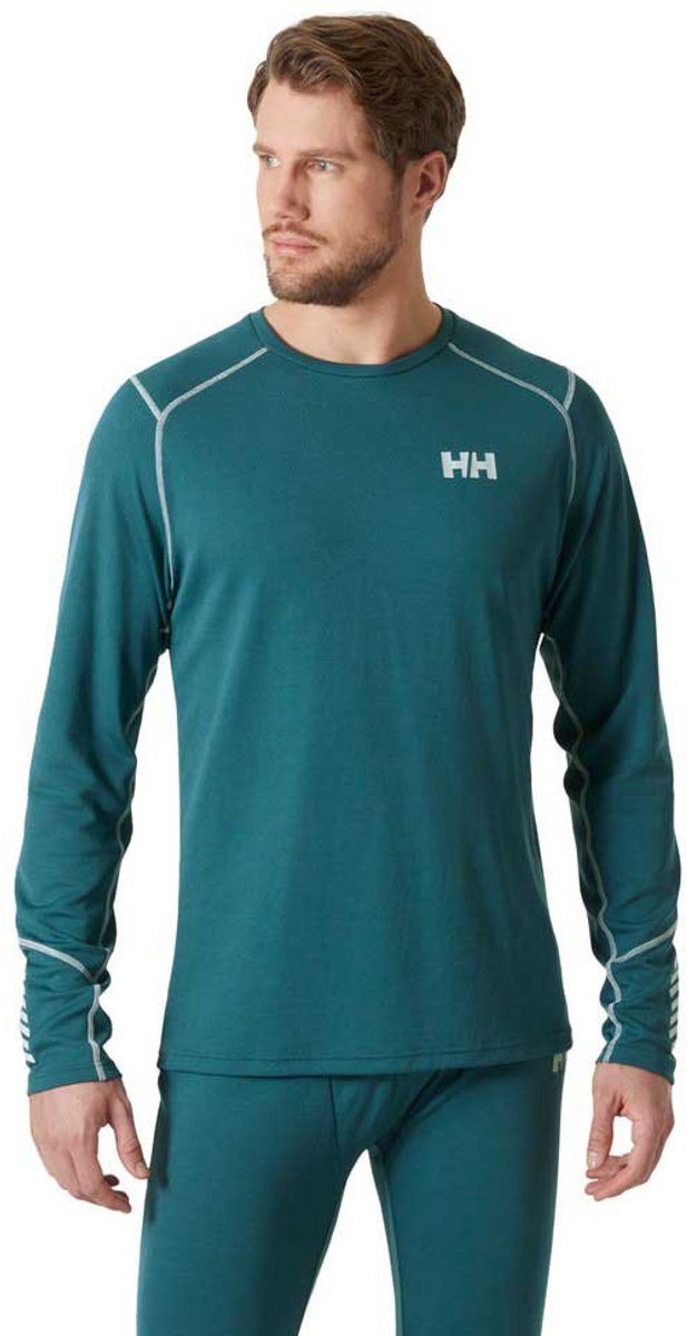 Helly Hansen Lifa Active Crew, męskie, turkusowo-zielone