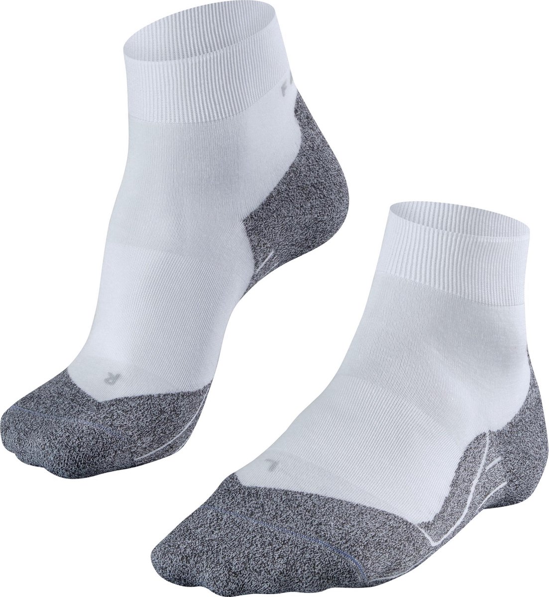 Falke RU4 Light Performance Short, skarpety do biegania, męskie, biały