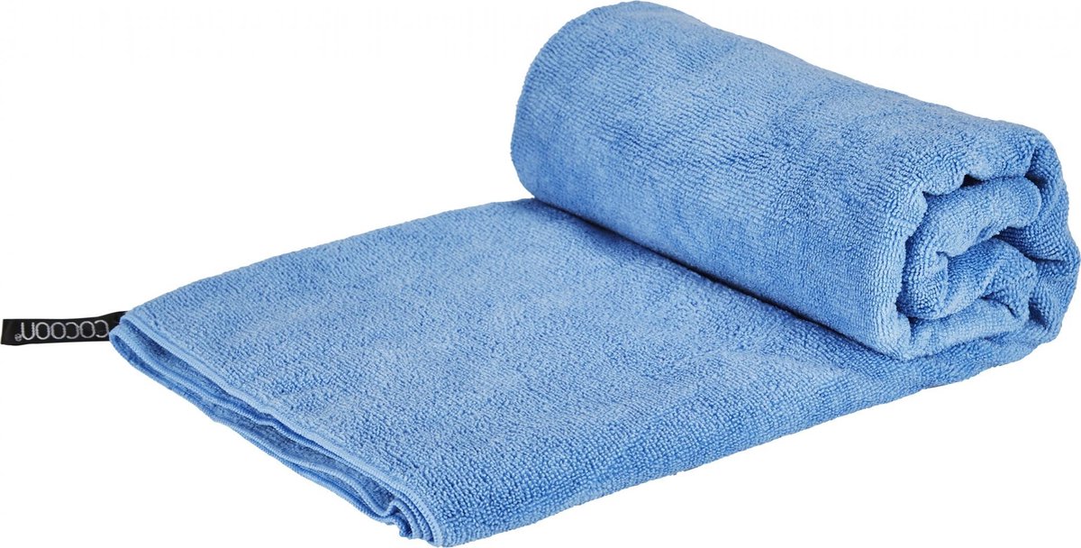 Cocoon Terry Towel Light, ręcznik z mikrofibry, jasnoniebieski