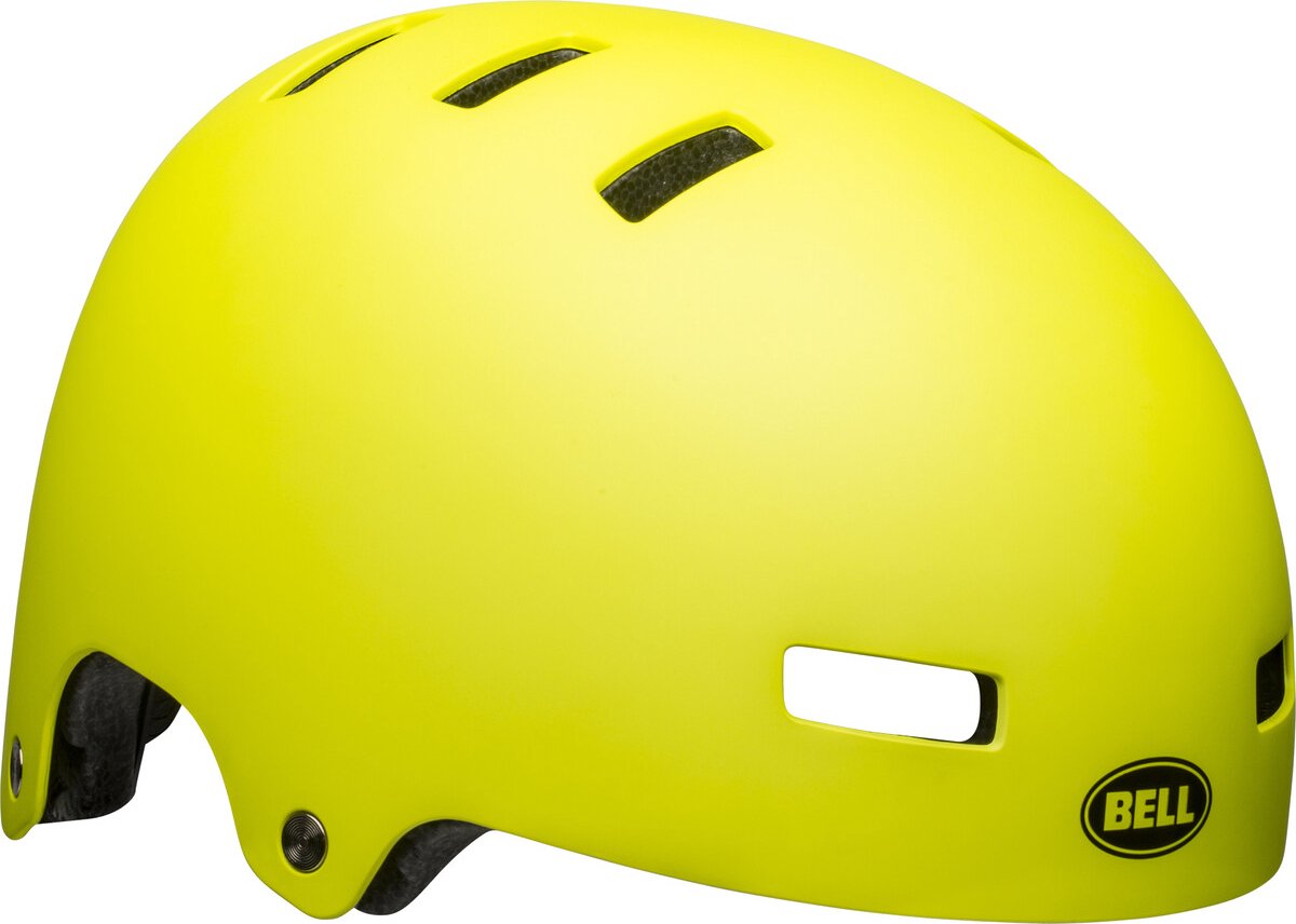 Bell Local, kask rowerowy, żółty