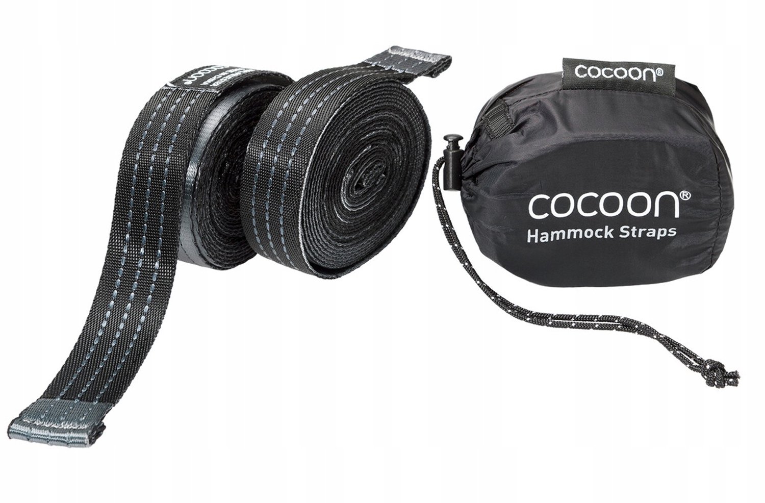 Cocoon Hammock Straps, strop, czarny/szary