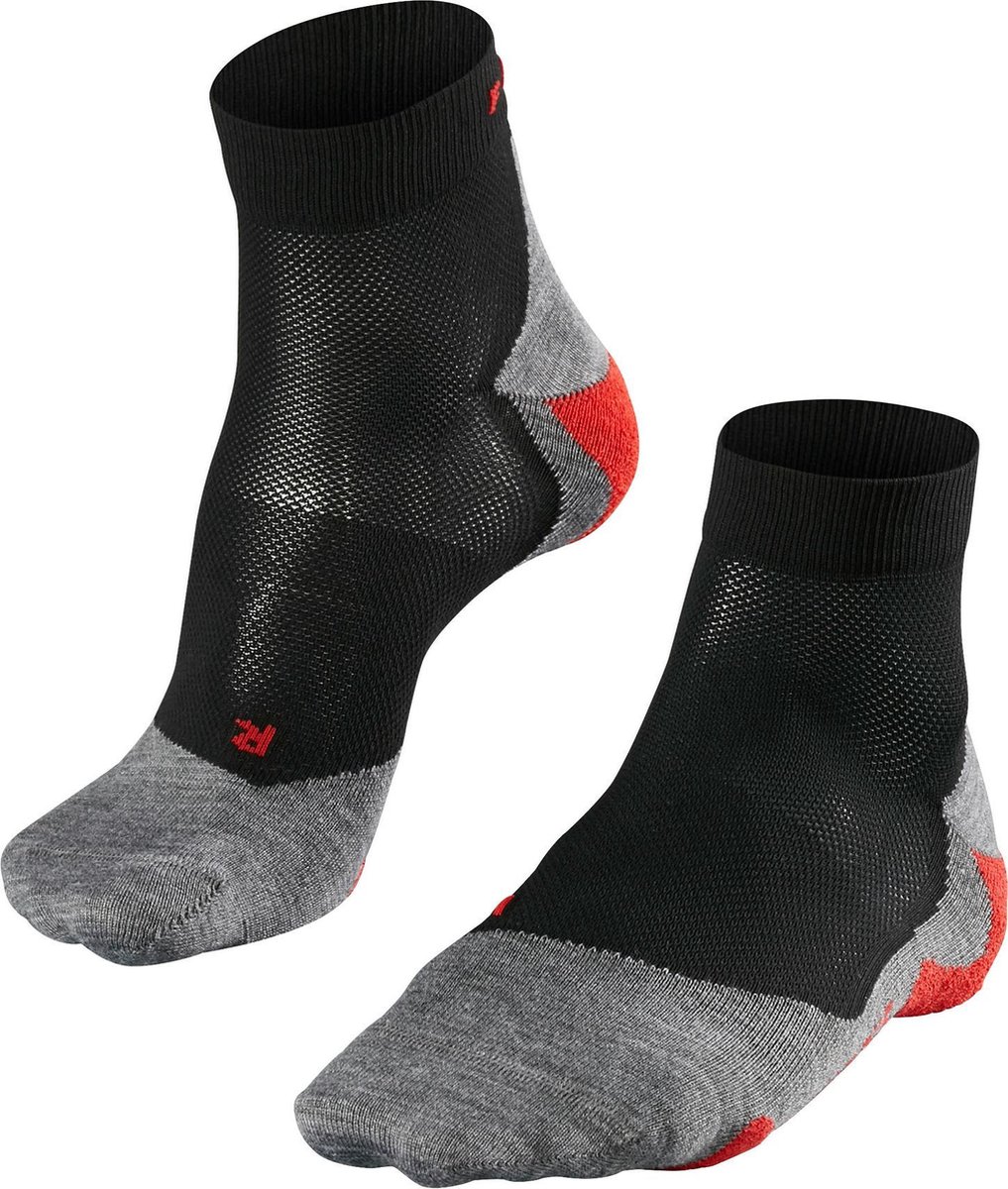 Falke RU5 Lightweight Short, skarpety do biegania, męskie, czarny