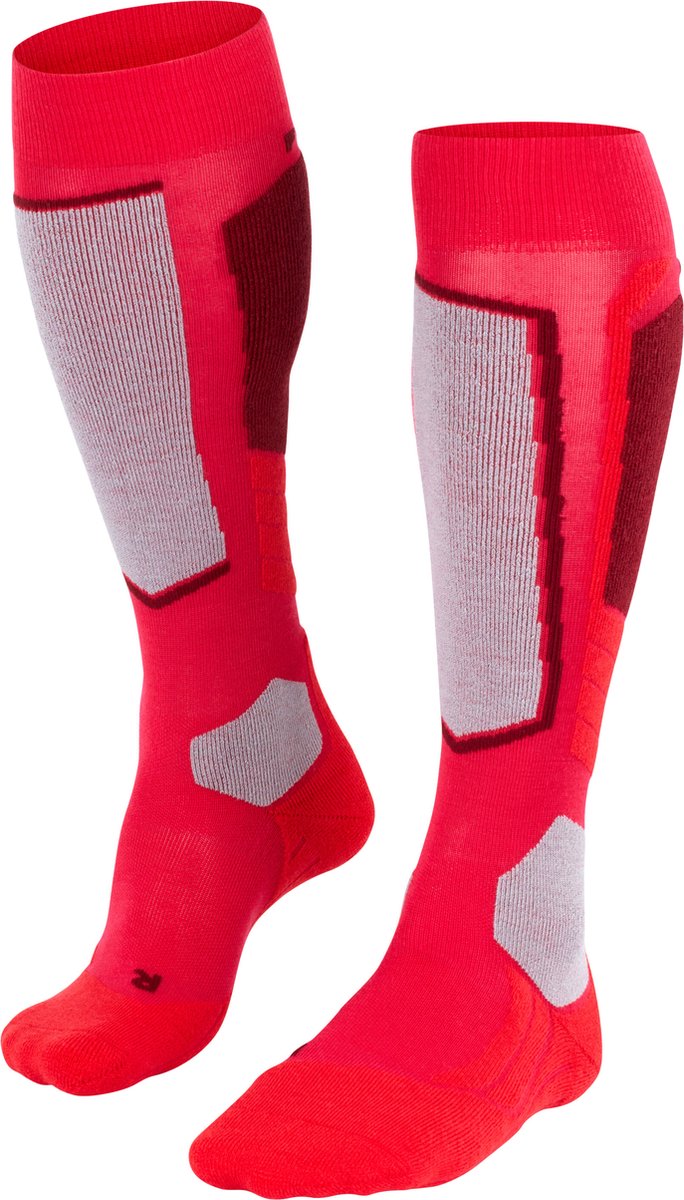 Falke SK2 Wool, skarpety narciarskie, damskie, różowe
