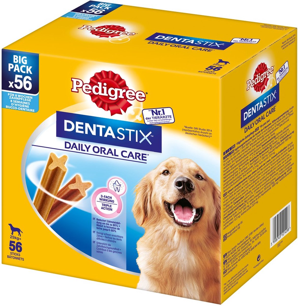 Pedigree Denta Stix 2,16 kg Adult Beef, Chicken