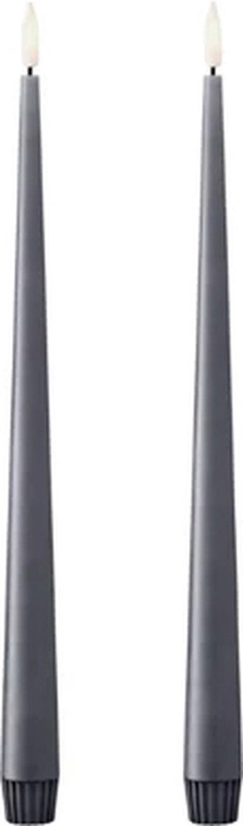 ester & erik Velas LED ester & erik, 2-pack 74 Dark Slate , 30 cm