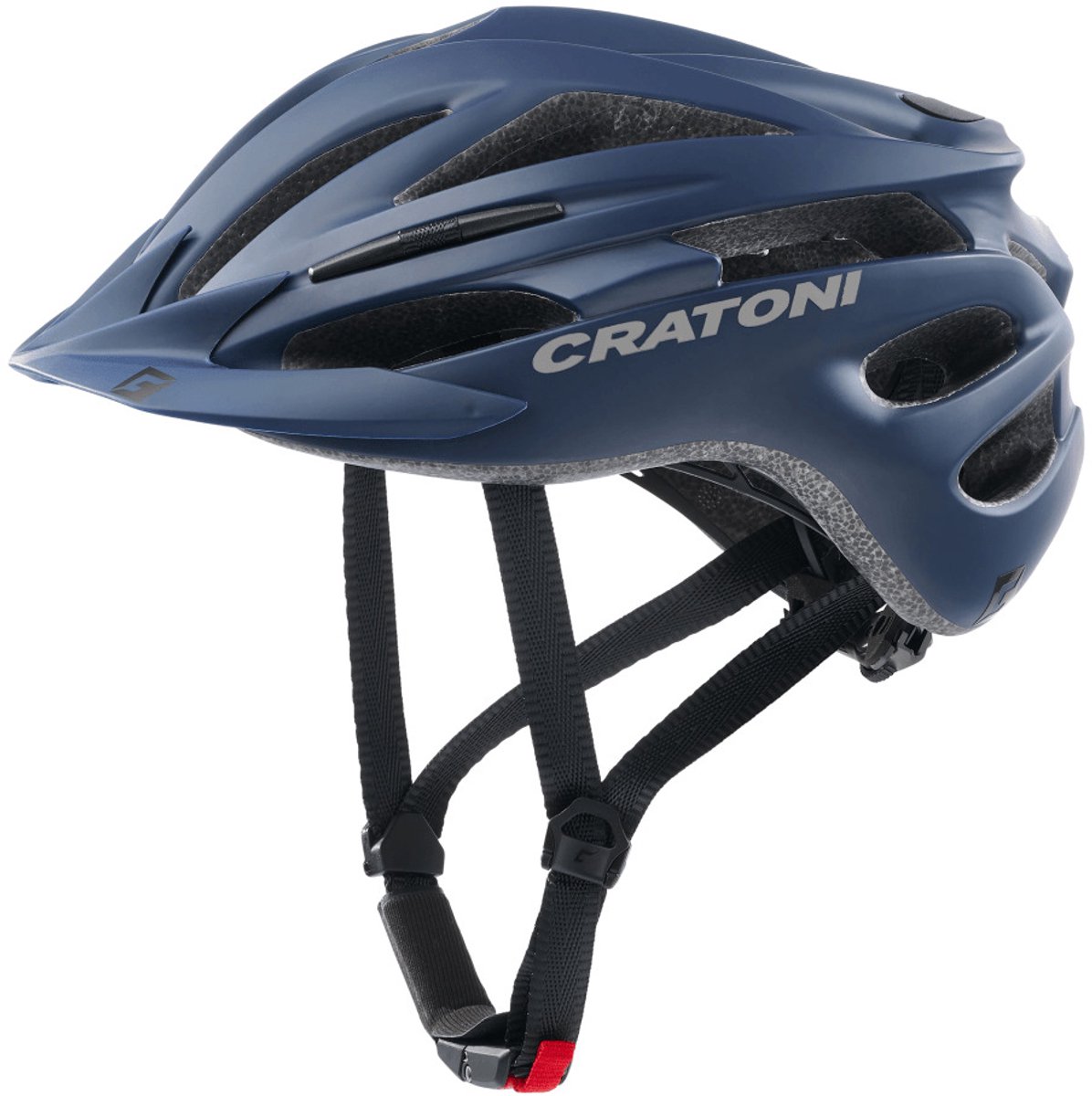 Cratoni Pacer, kask rowerowy, matowy ciemnoniebieski
