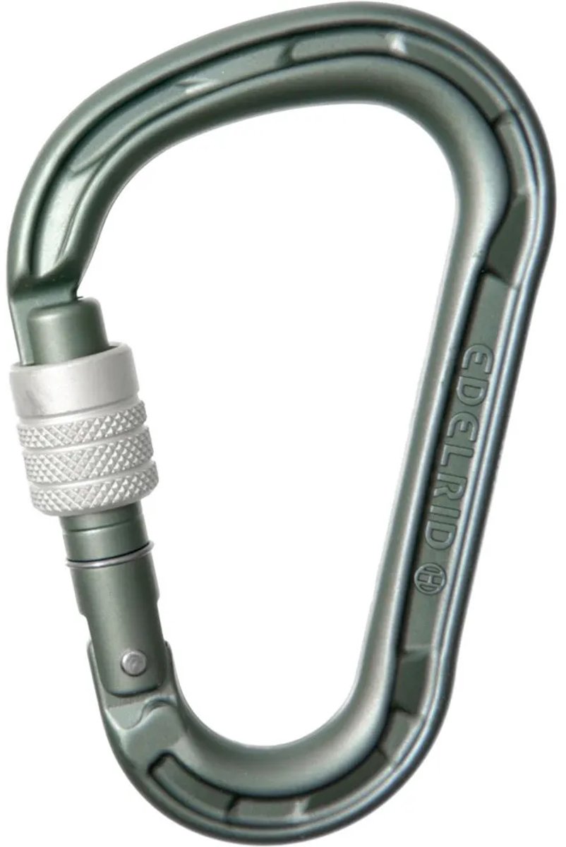 Edelrid HMS Magnum Zatrzask, unisex, srebrny