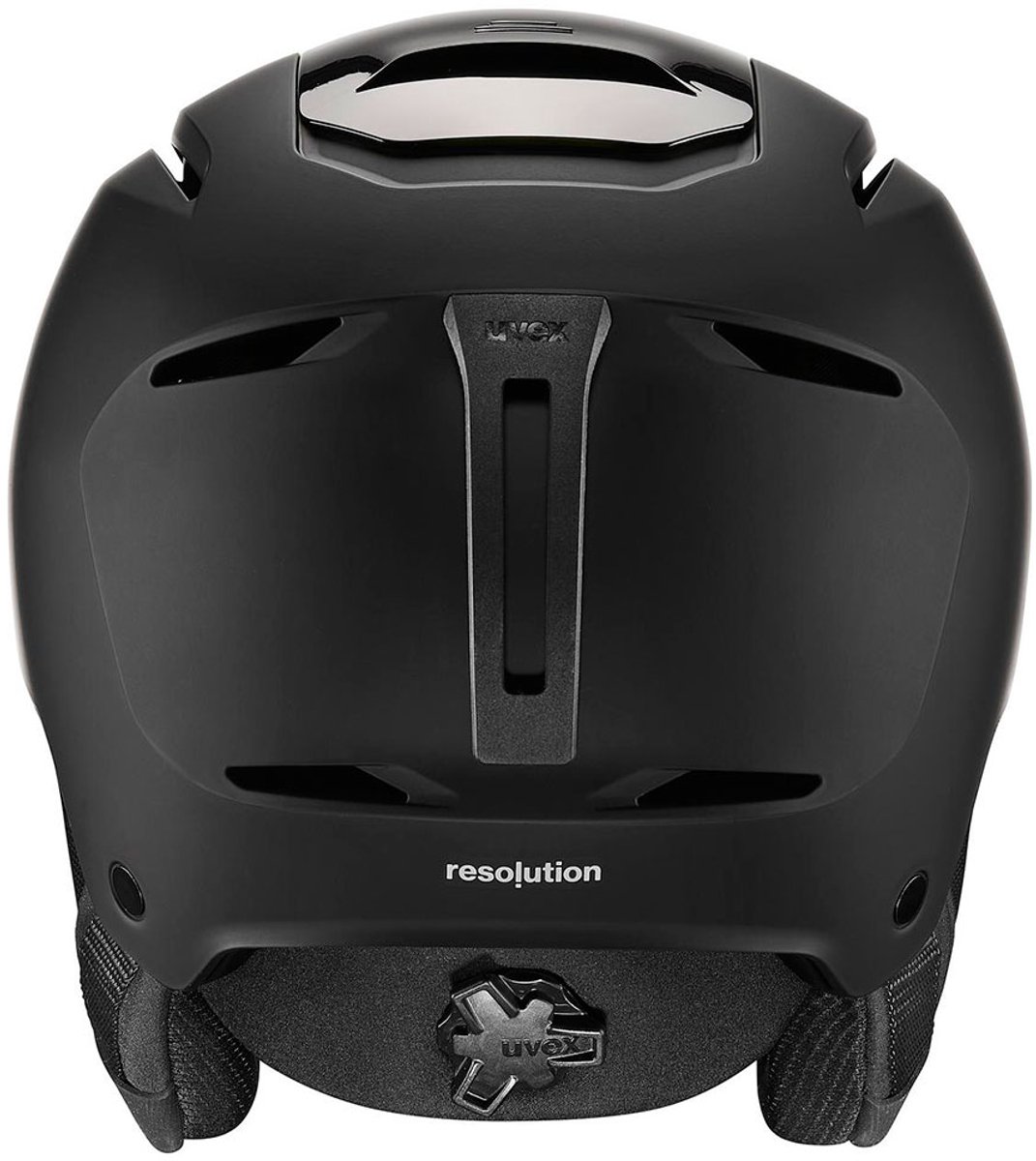 Uvex Resolution, kask narciarski, czarny