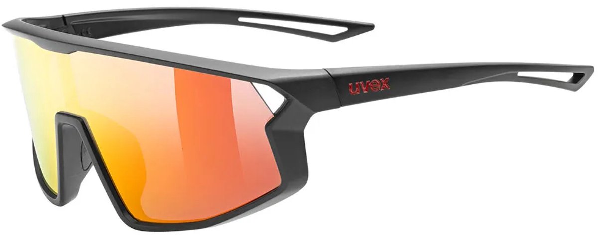 Uvex skyryse, okulary przeciwsłoneczne, junior, czarny