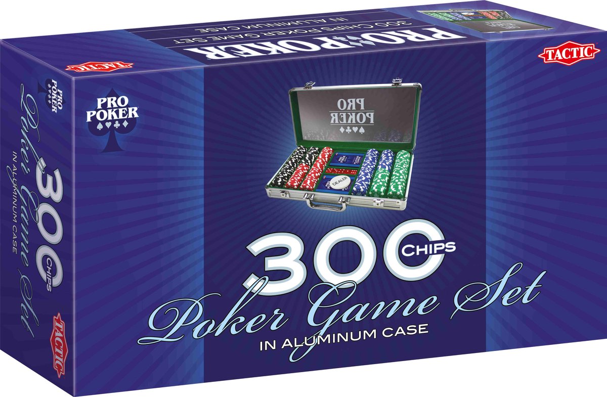 Tactic - Pro Poker Case 300 chips