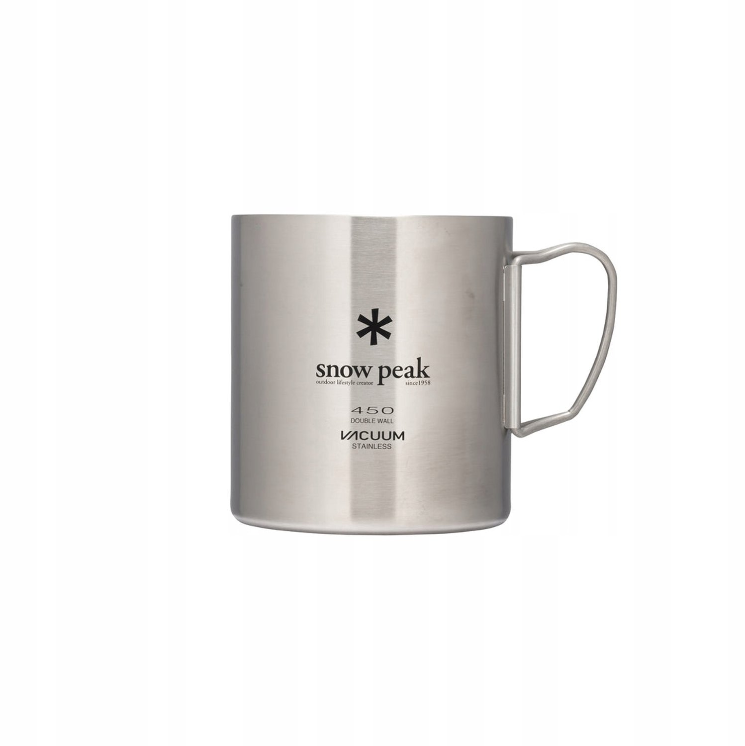 Stainless Steel Insulated Mug Snow Peak 450