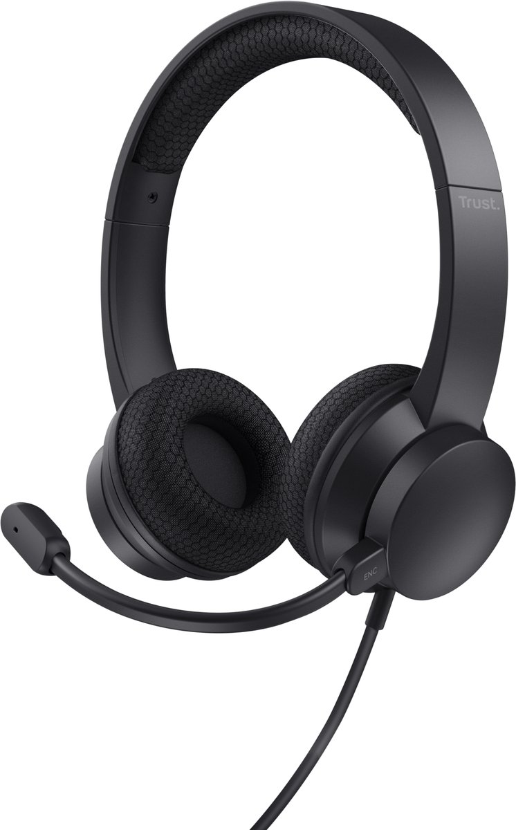 Trust Ayda USB-ENC (USB-A + USB-C) - Black