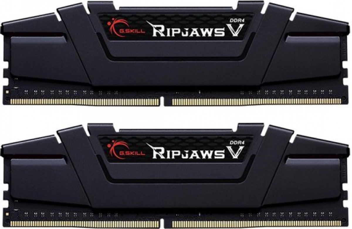 G.Skill Ripjaws V DDR4-3200 - 16GB - CL16 - Dual Channel (2 pcs) - Intel XMP - Sort