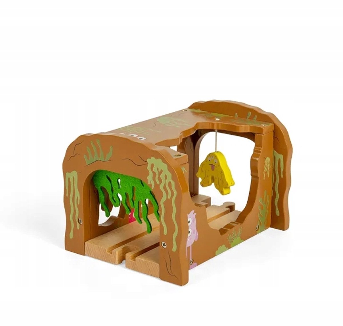 Bigjigs Wooden Monster Tunnel