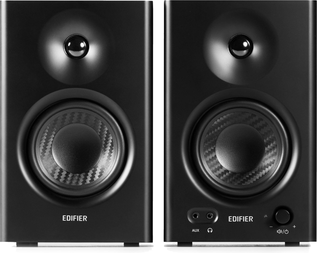 Edifier MR4 - 4" Monitor Speaker Pair - 42W RMS - Black