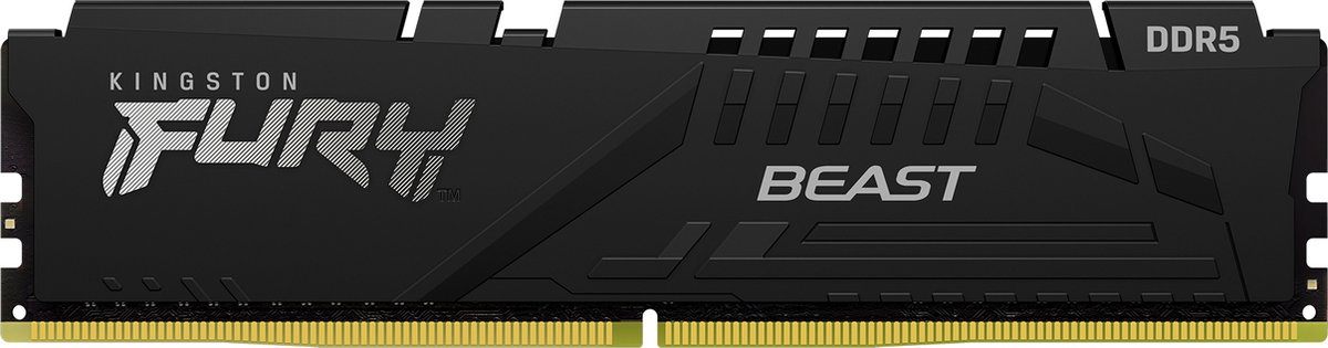 Kingston FURY Beast DDR5-5600 - 64GB - CL40 - Quad Channel (4 pcs) - Intel XMP - Sort