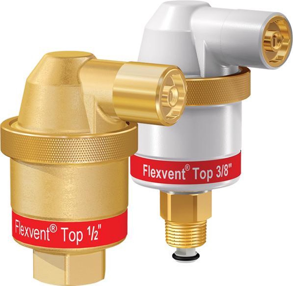 Flamco Luftudlader Flexvent top muffe 1/2"