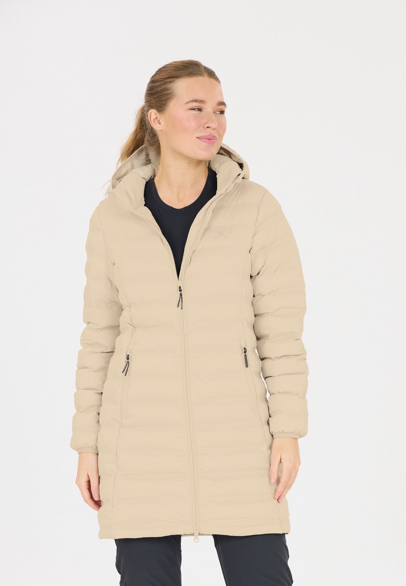 Lightweight long puffer jacket for women Whistler Froze