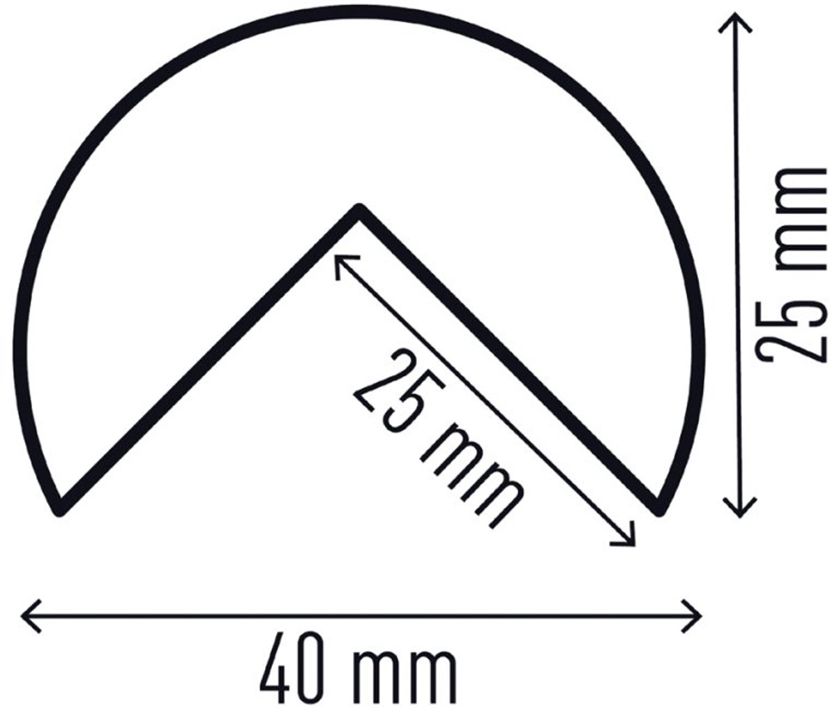 DURABLE Hjørnebeskytter C35 magnetisk