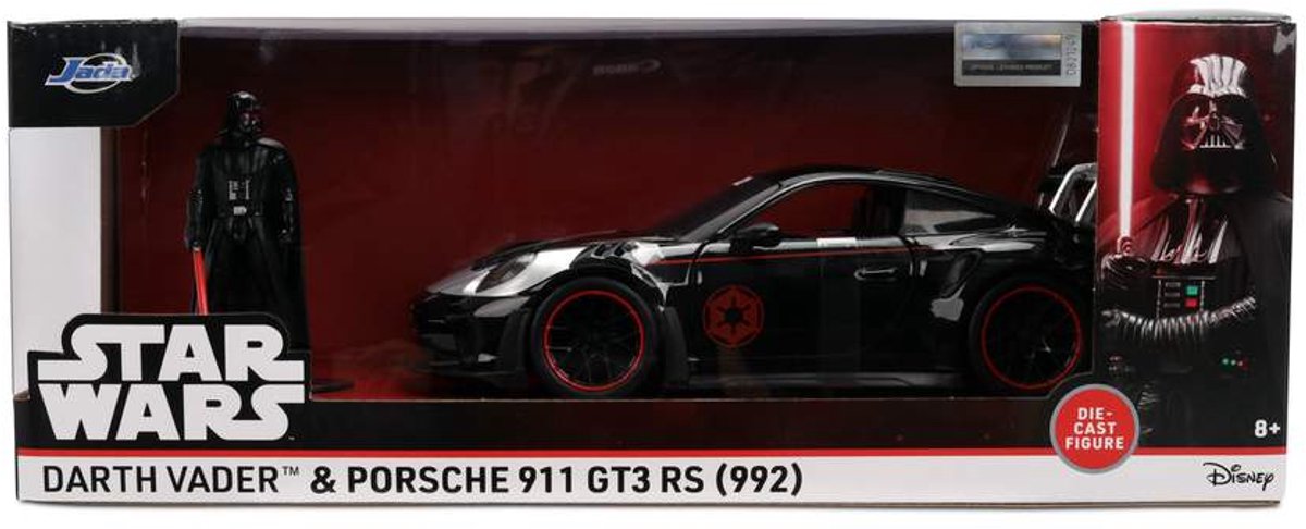 Jada Toys Star Wars Darth Vader Porsche 911 1:24