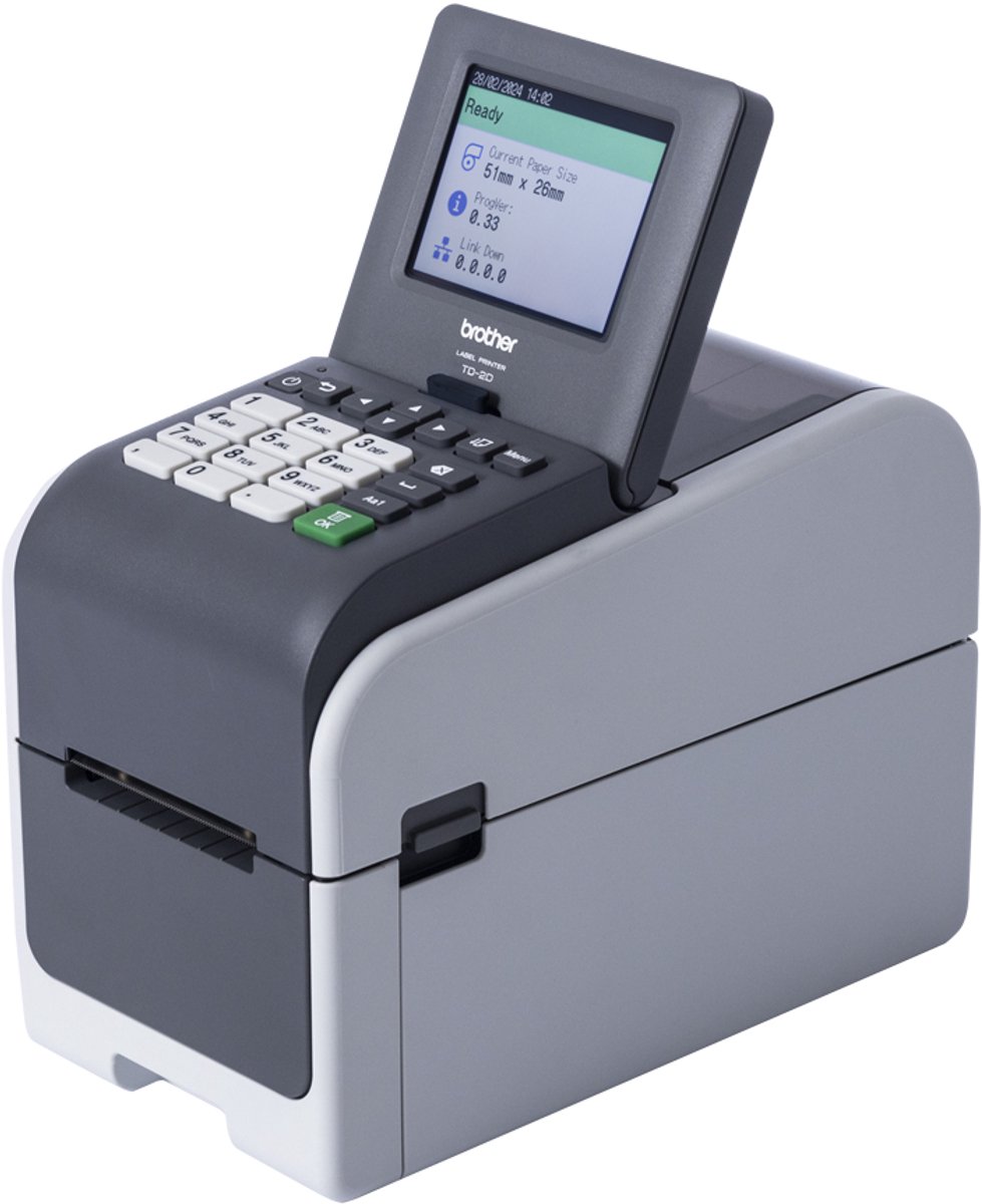 Brother TD-2350DSA203 - label/receipt printer - B/W - direct thermal - Monokrom - Direkt termisk