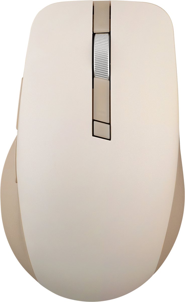 ASUS SmartO MD200 Silent Plus - Mus - Optisk - 6 knapper - Beige