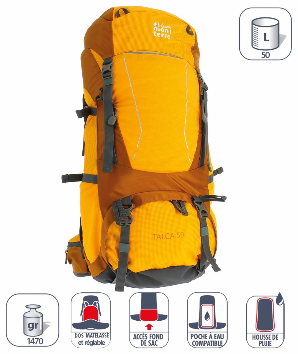 Elementerre talca 50 l backpack