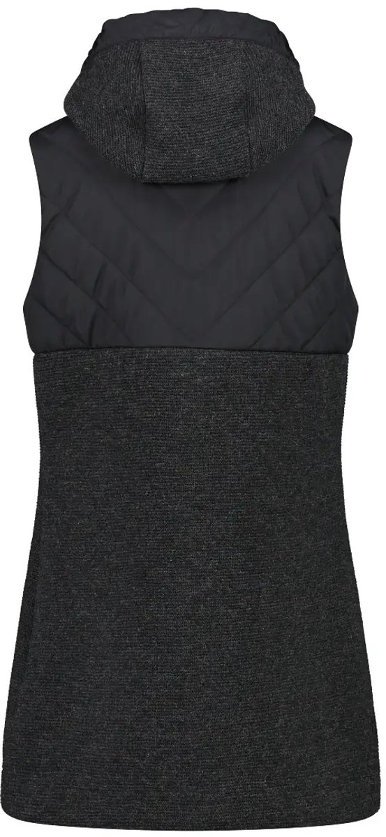 Women's hooded sleeveless jacket CMP