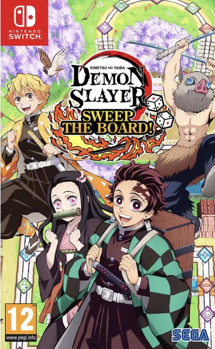 Demon Slayer: Kimetsu no Yaiba - Sweep the Board! - Nintendo Switch - Fest