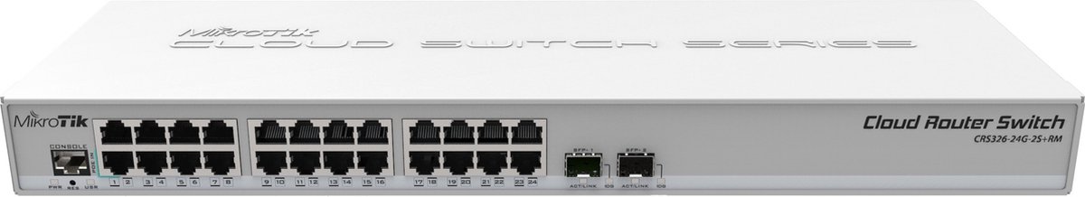 MikroTik Cloud Router Switch CRS326-24G-2S+RM