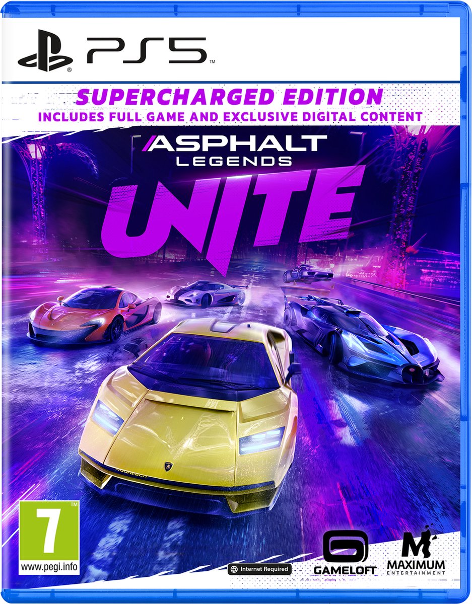 Asphalt Legends Unite (Supercharged Edition) - Sony PlayStation 5 - Racing