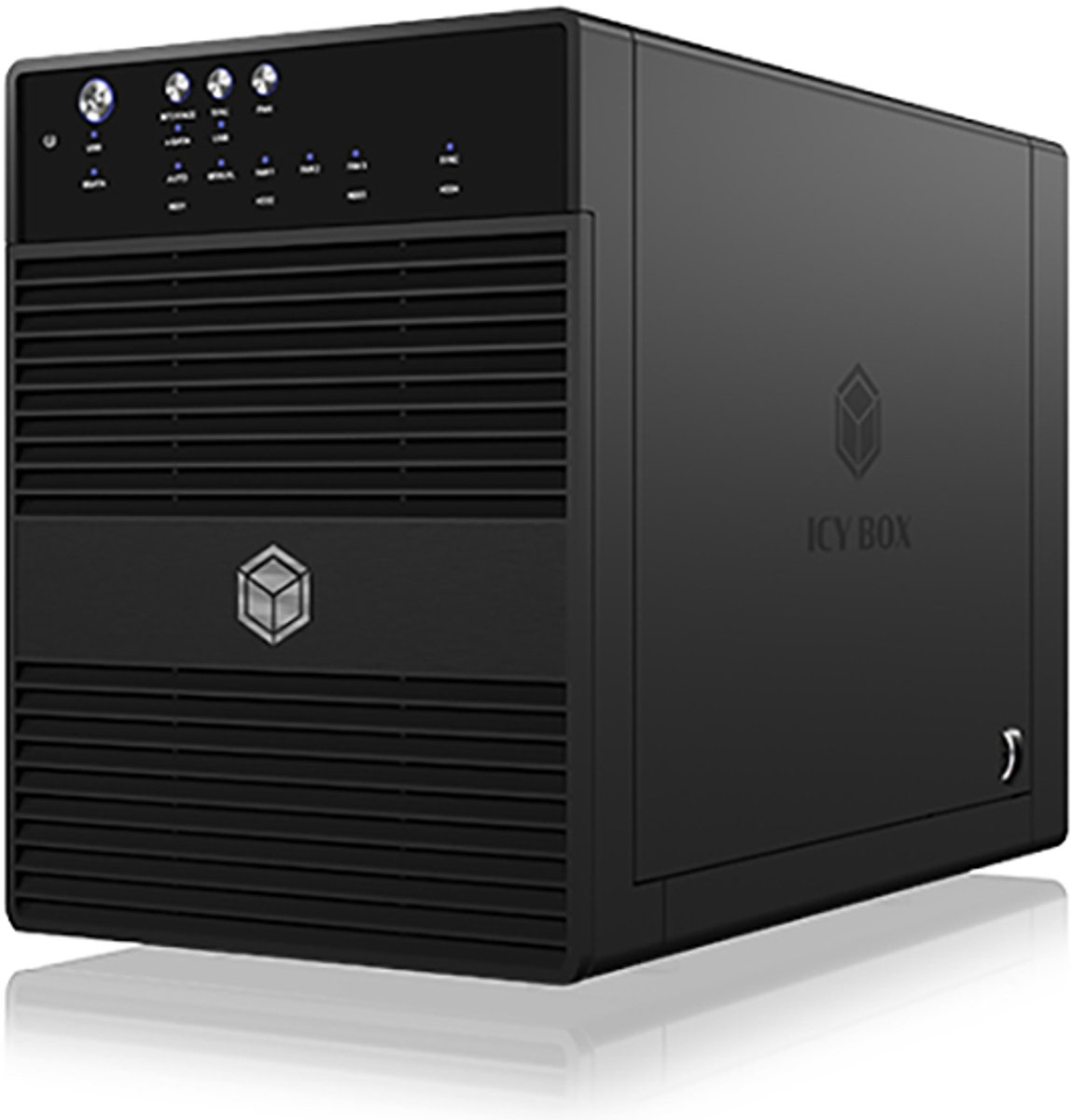 ICY BOX IB-3640SU3 4-Bay JBOD with USB 3.0 Type-A - 0 GB
