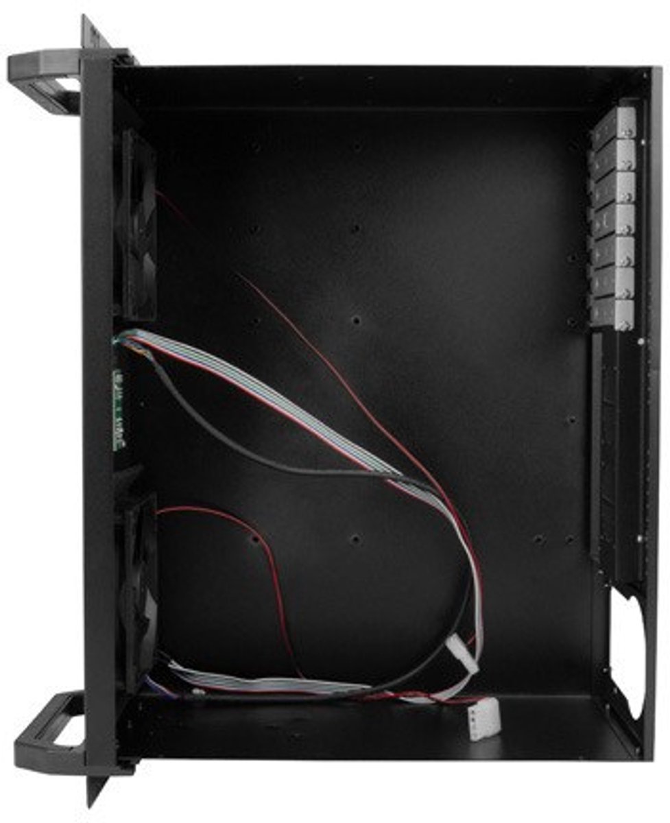 Lanberg - rack-mountable - 4U - ATX - Kabinet - Server (Rack) - Sort