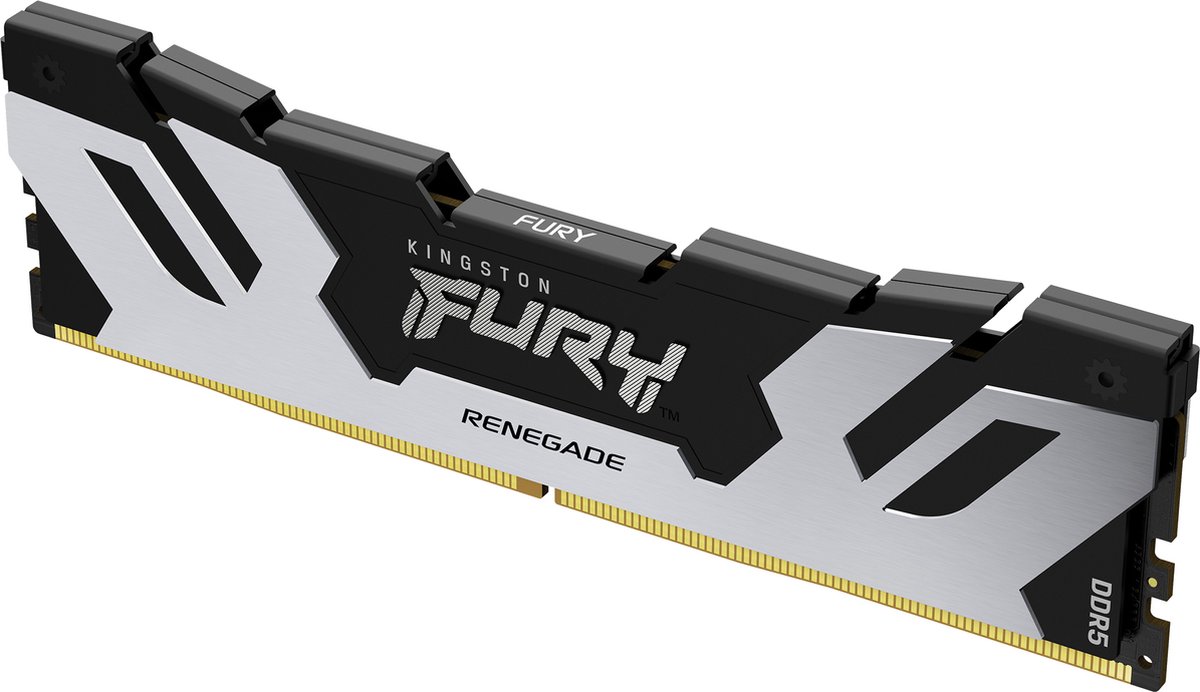 Kingston FURY Renegade DDR5-6400 - 32GB - CL32 - Single Channel (1 pcs) - Intel XMP - Sort
