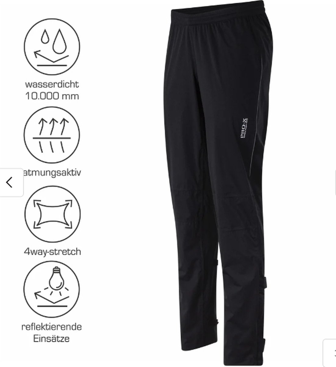 Rain trousers Pro-X Elements Jackson 4way Stretch