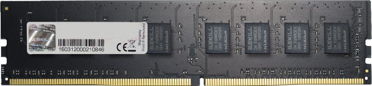 G.Skill Value DDR4-2666 - 32GB - CL19 - Single Channel (1 pcs) - Intel XMP - Sort