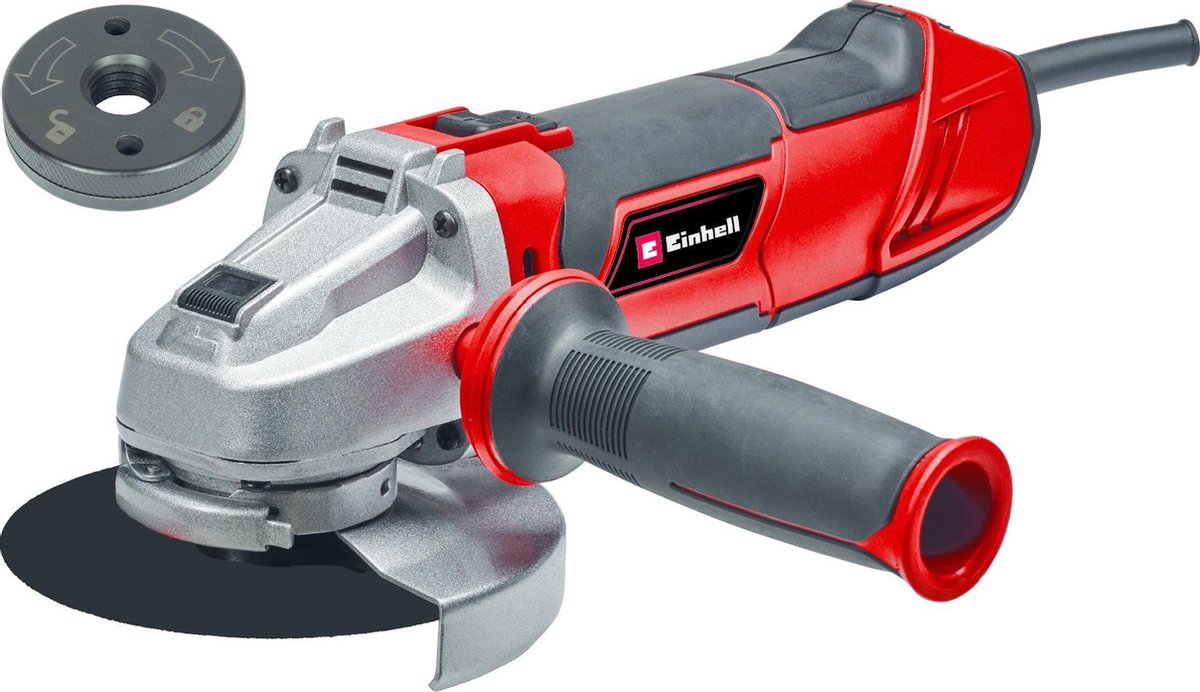 Einhell TE-AG 125/1010 CE Q vinkelsliber Ø125 mm. 230V/1010W