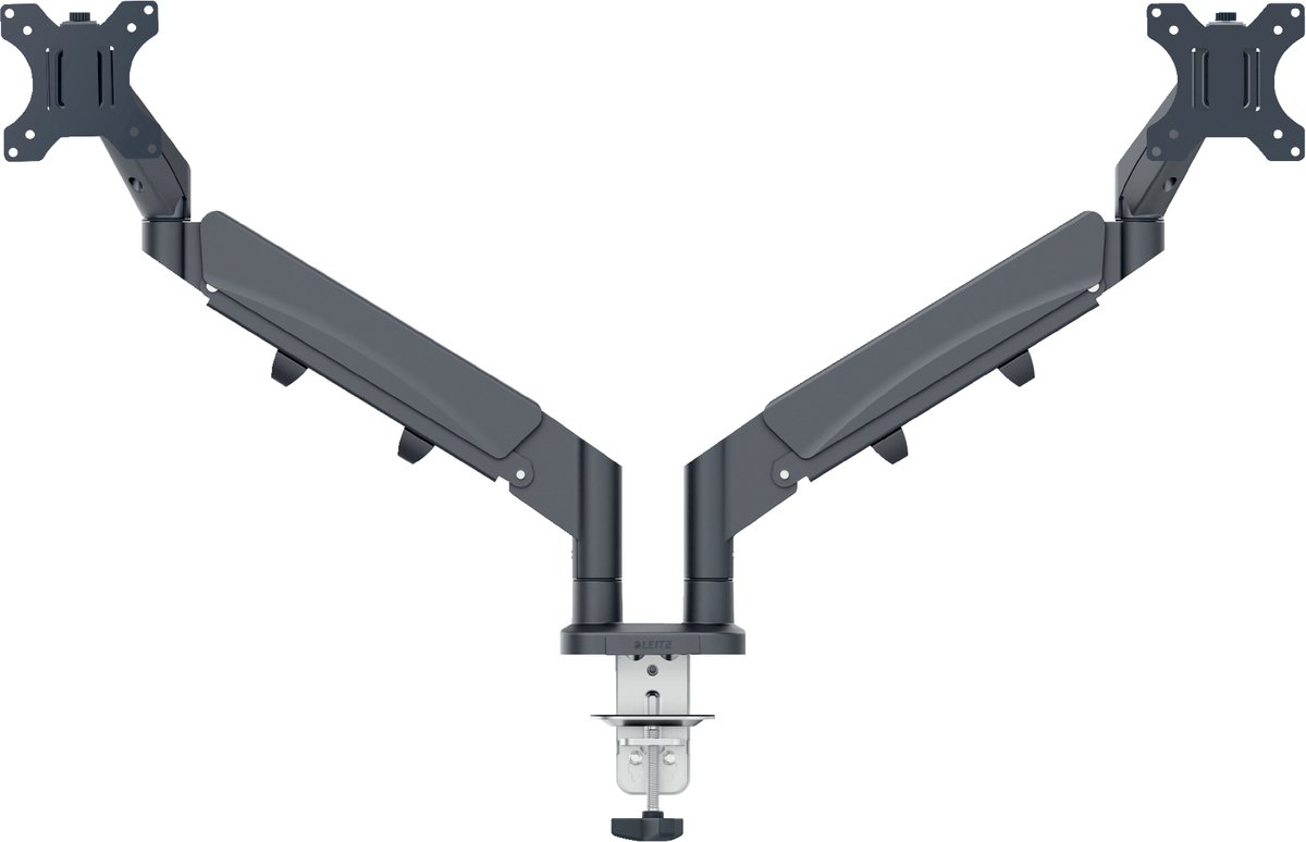 Leitz Ergo pladsbesparende dual monitor arm