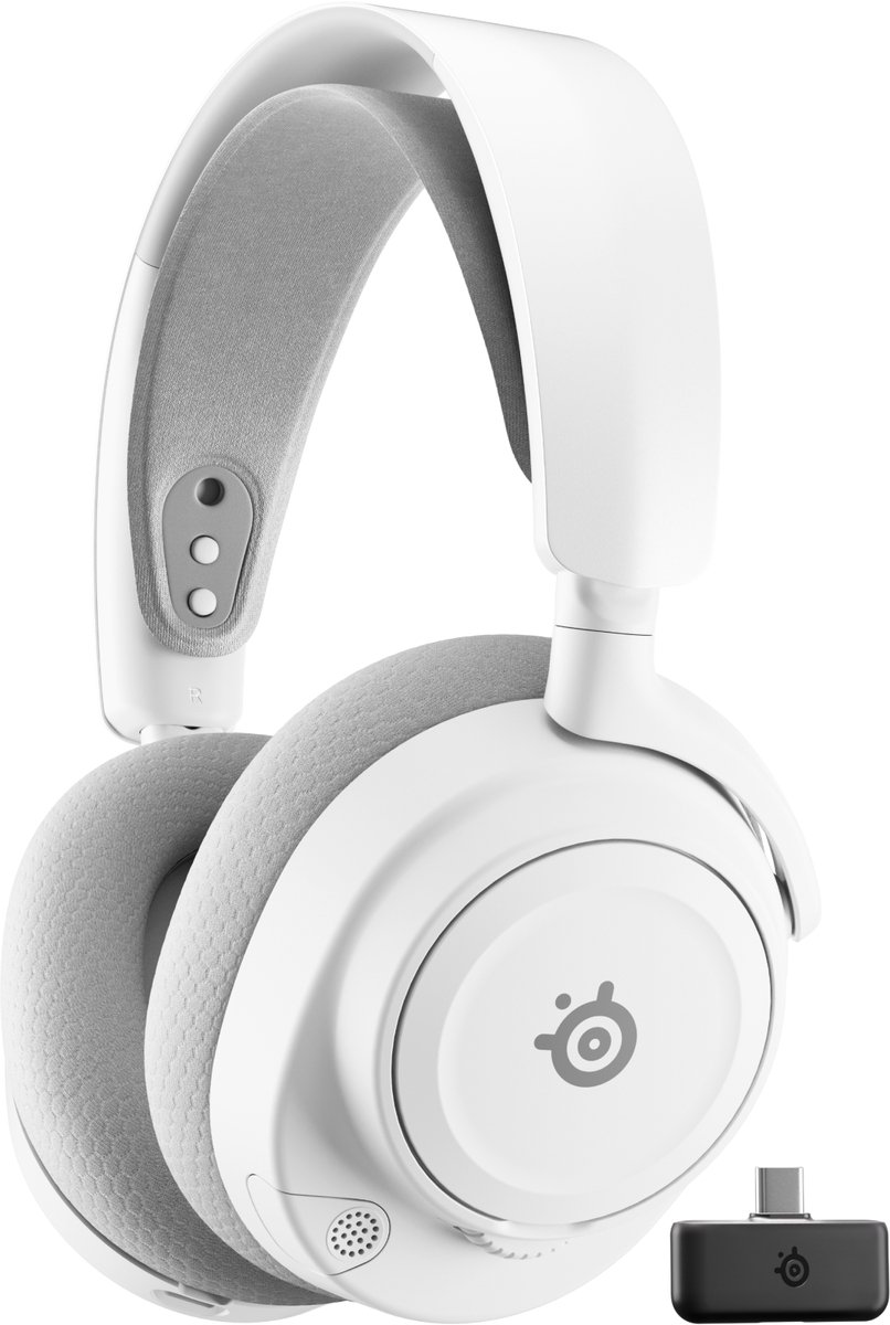 SteelSeries Arctis Nova 7 Gen 2 - Wireless Gaming Headset - Hvid