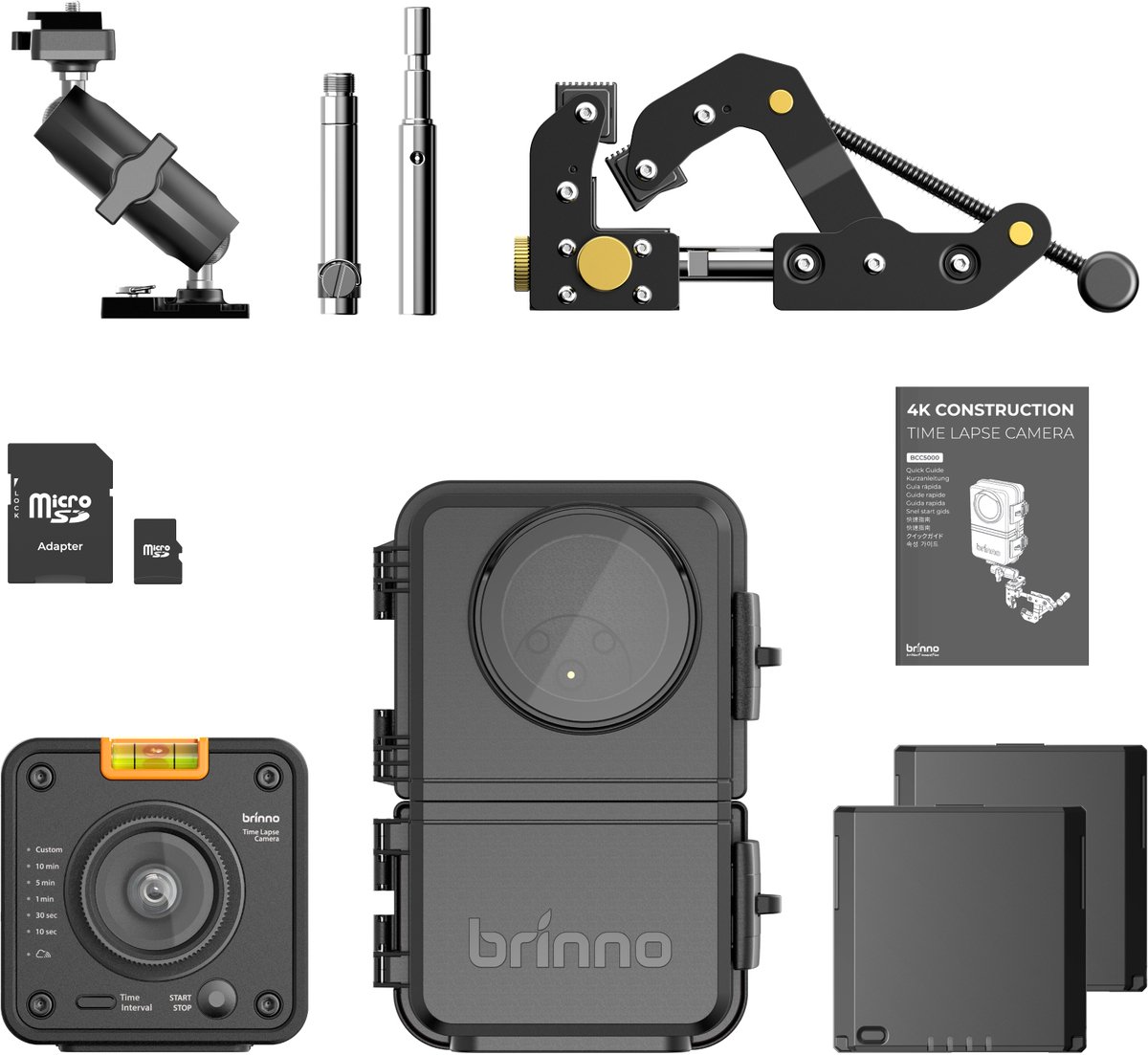 BRINNO BCC5000 4K Construction Camera Bundle