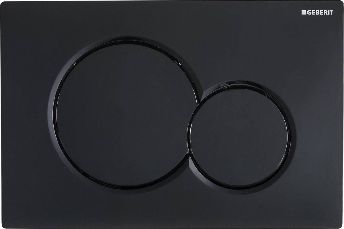 Geberit Betjeningsplade geberit sigma01, dyb sort