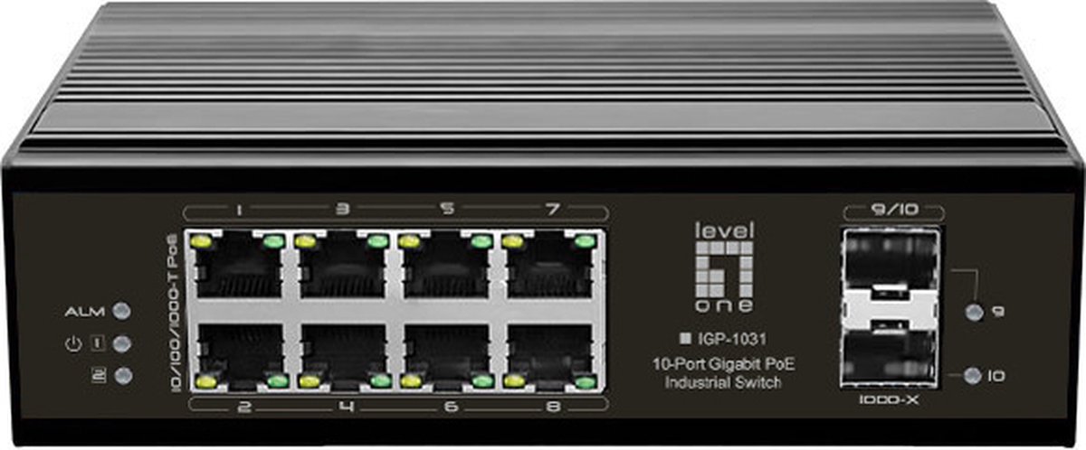 LevelOne IGP-1031 - unmanaged USB hub - Sort