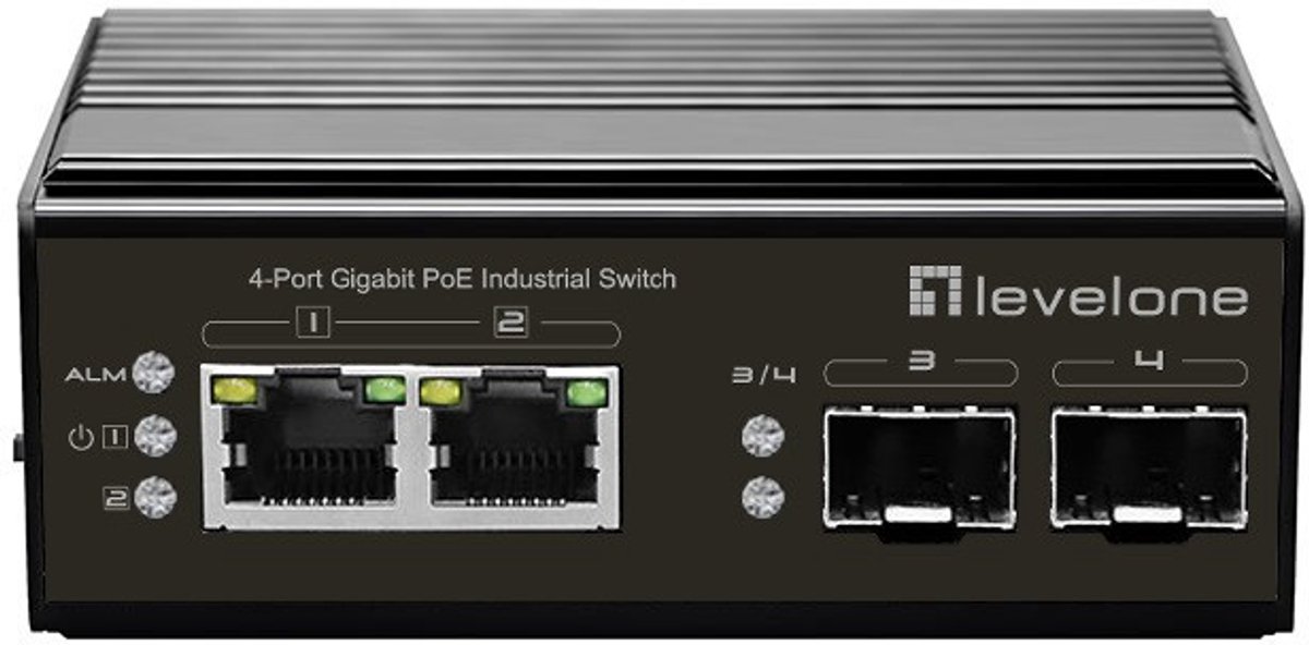LevelOne IGP-0431 - switch - 4 ports - unmanaged