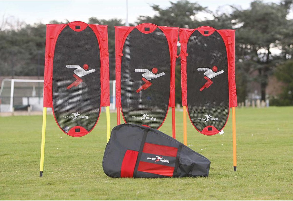 Free kick soccer kit + posts Precision (x3)