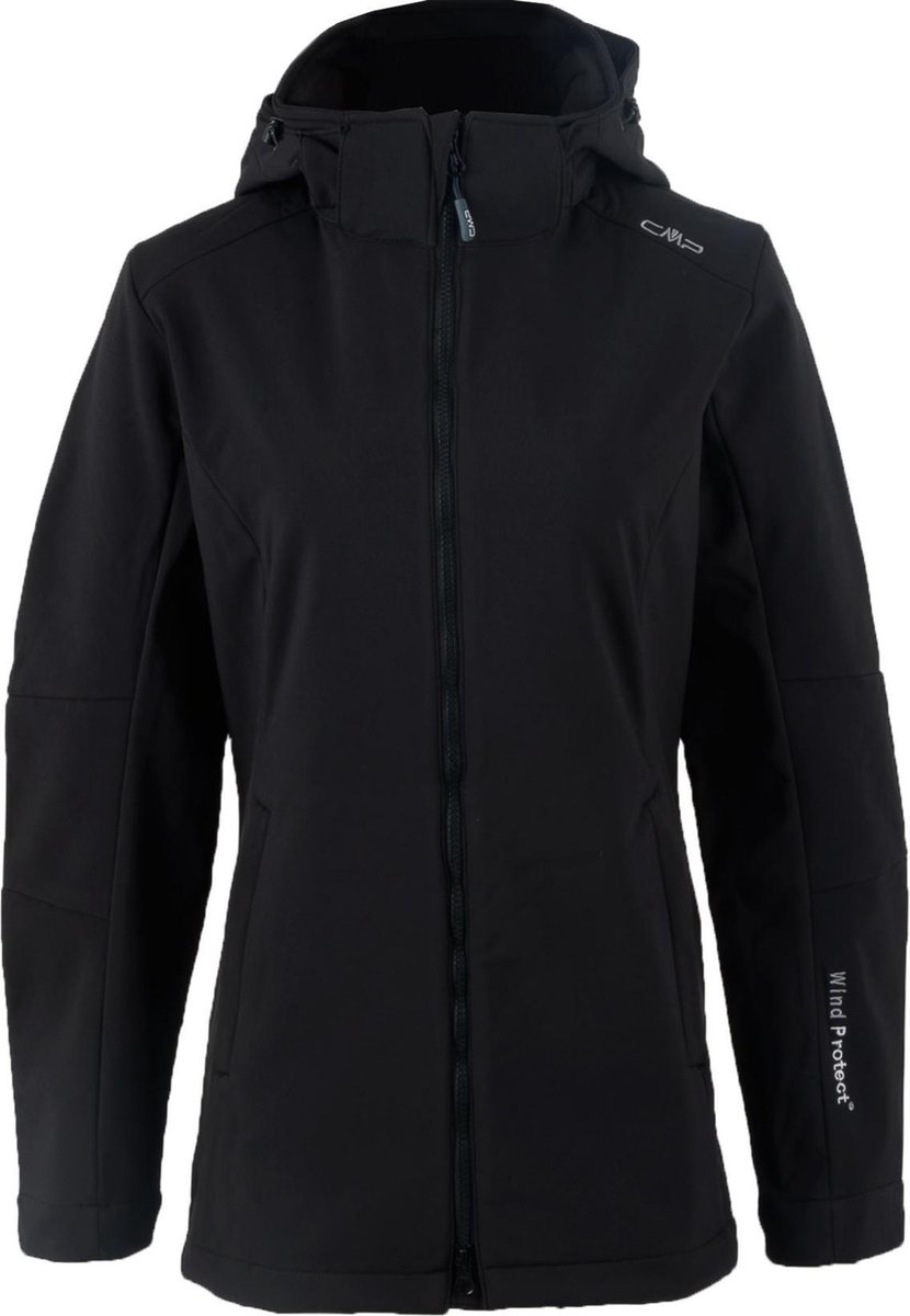 Women's zip-up hooded hiking jacket CMP