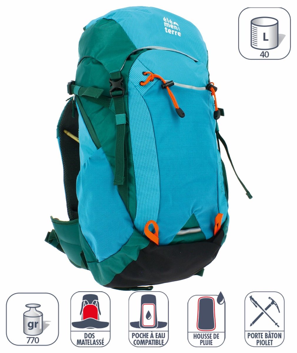 Elementerre talca 40 l backpack