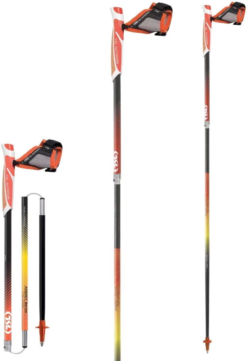 Trail stick TSL Trail Carbon 4 Cork Fire